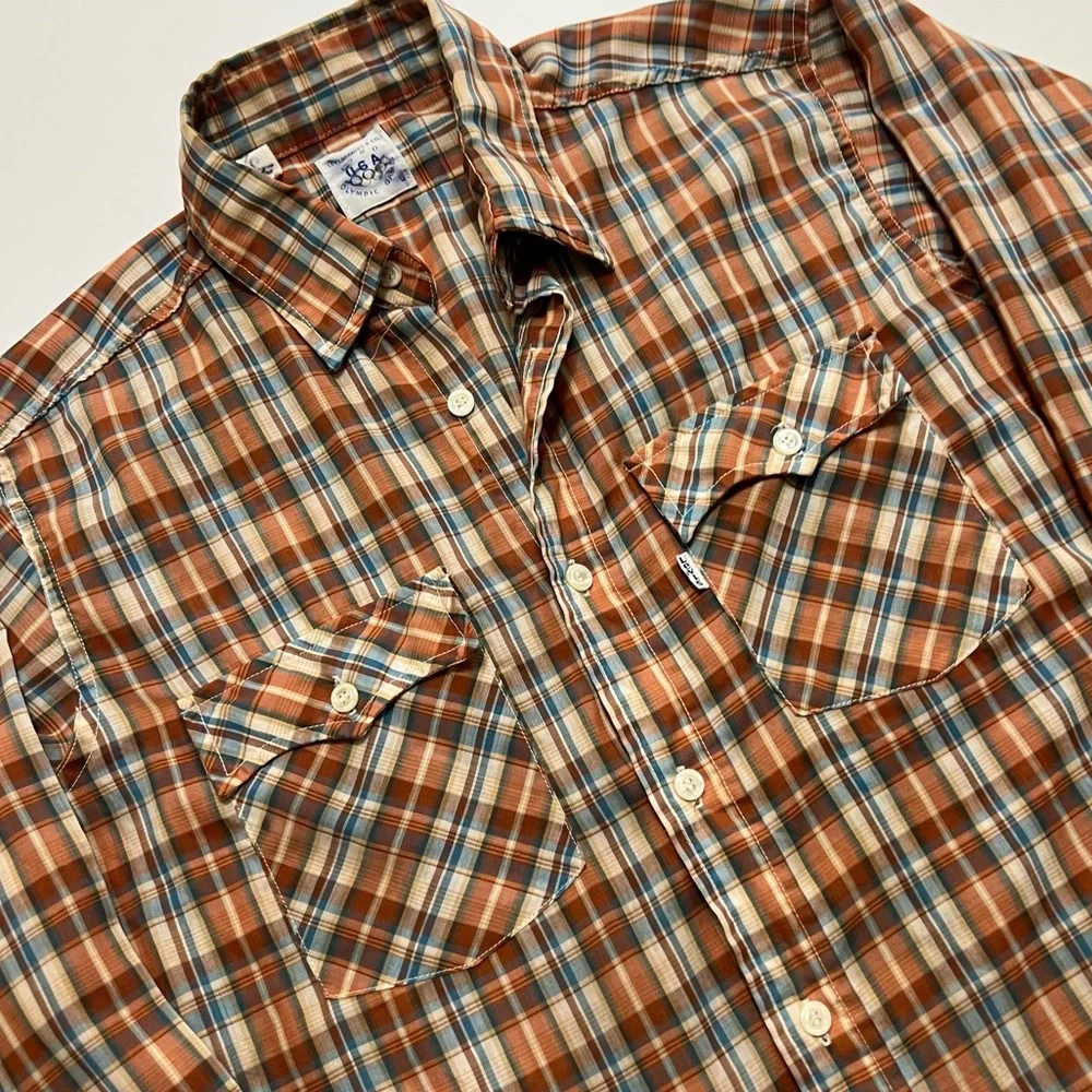 Vintage 70’s Levi’s Olympic Games Button Down